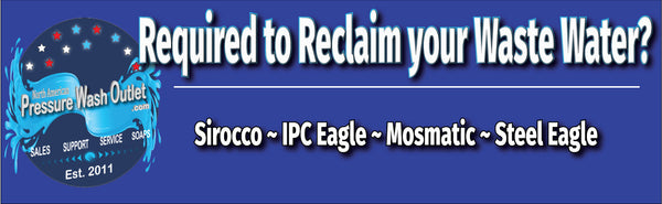 PRESSURE WASH RECLAIM & RECOVERY EQUIPMENT